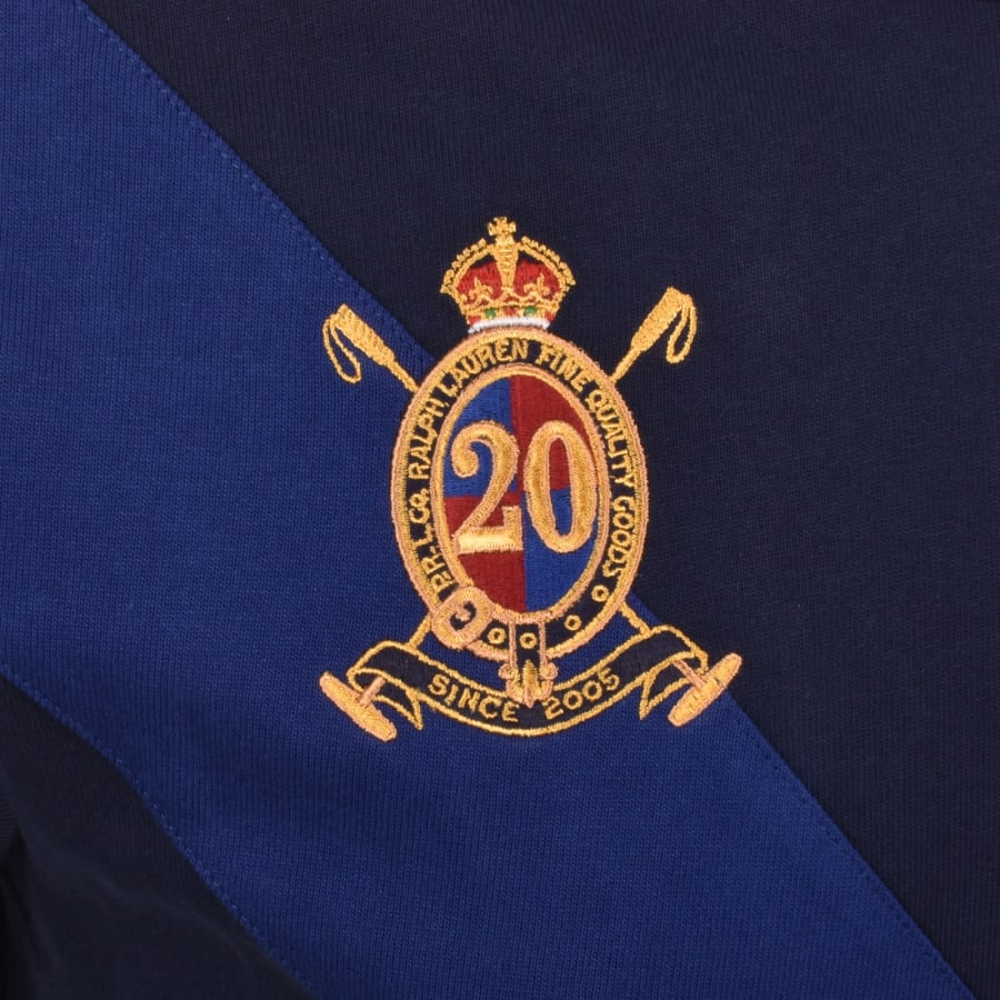 Image number 3 for Ralph Lauren Crew Neck T Shirt Navy