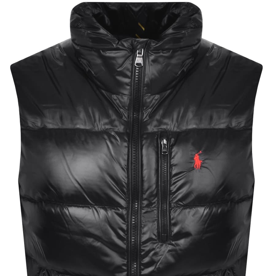 Image number 2 for Ralph Lauren Full Zip Gilet Black