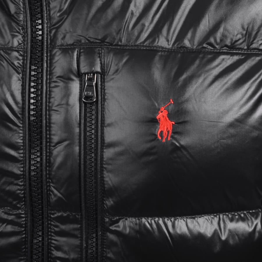 Image number 3 for Ralph Lauren Full Zip Gilet Black