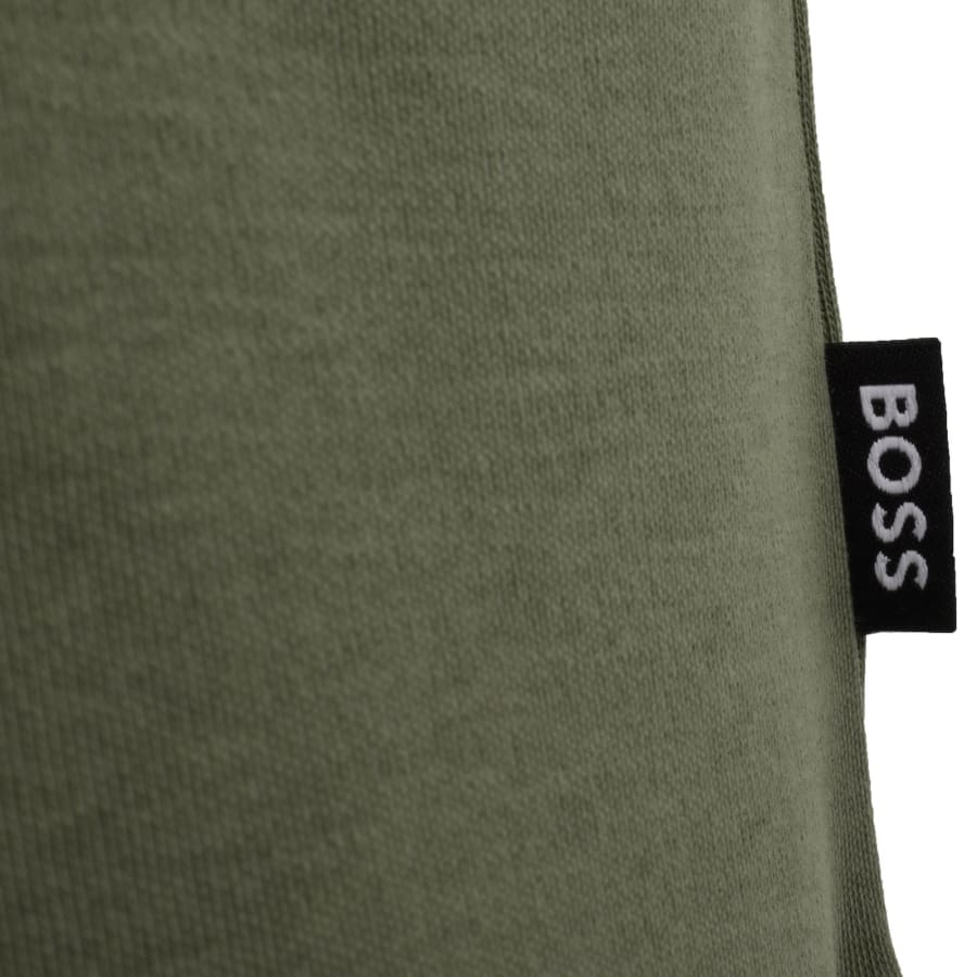 Image number 4 for BOSS Pado 30 Long Sleeved Polo T Shirt Green