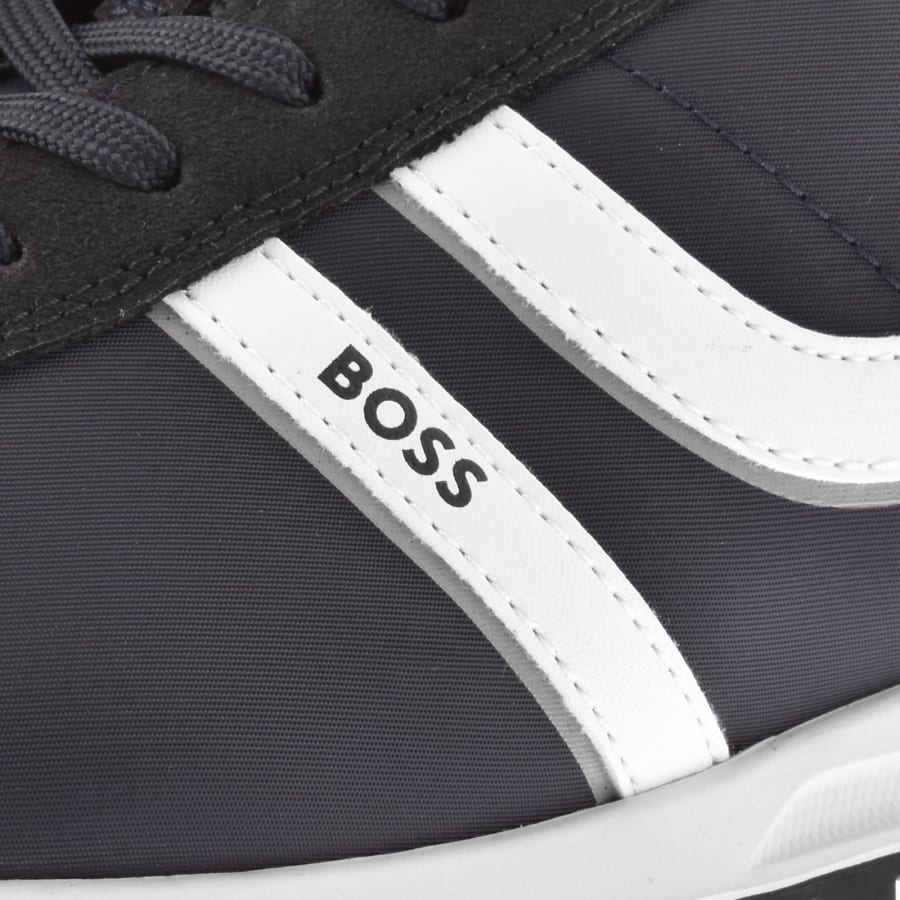 Image number 4 for BOSS Zayn Trainers Dark Blue