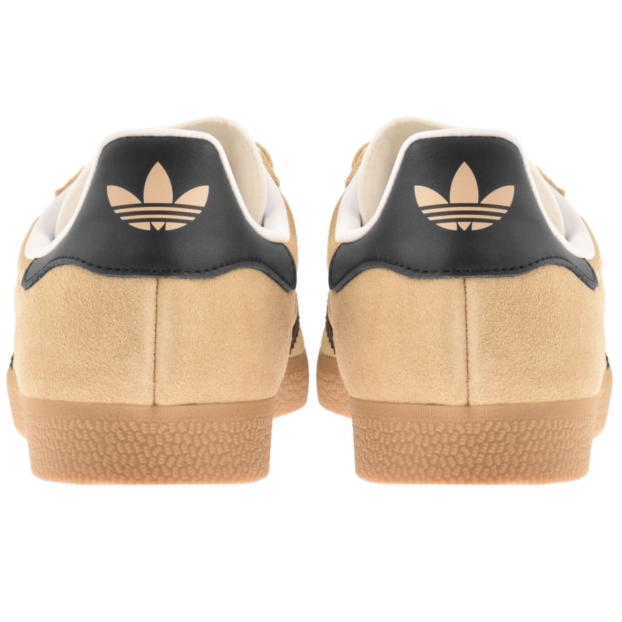 Image number 2 for adidas Originals Gazelle Trainers Beige