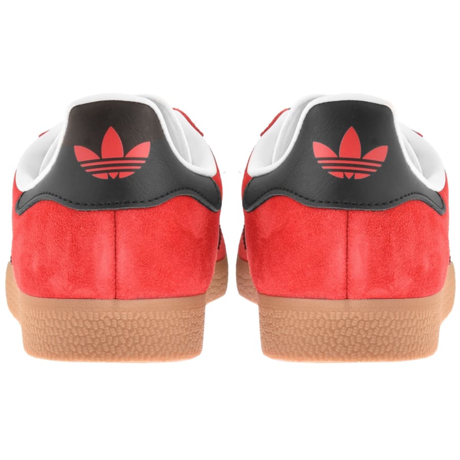 Image number 2 for adidas Originals Gazelle Trainers Red