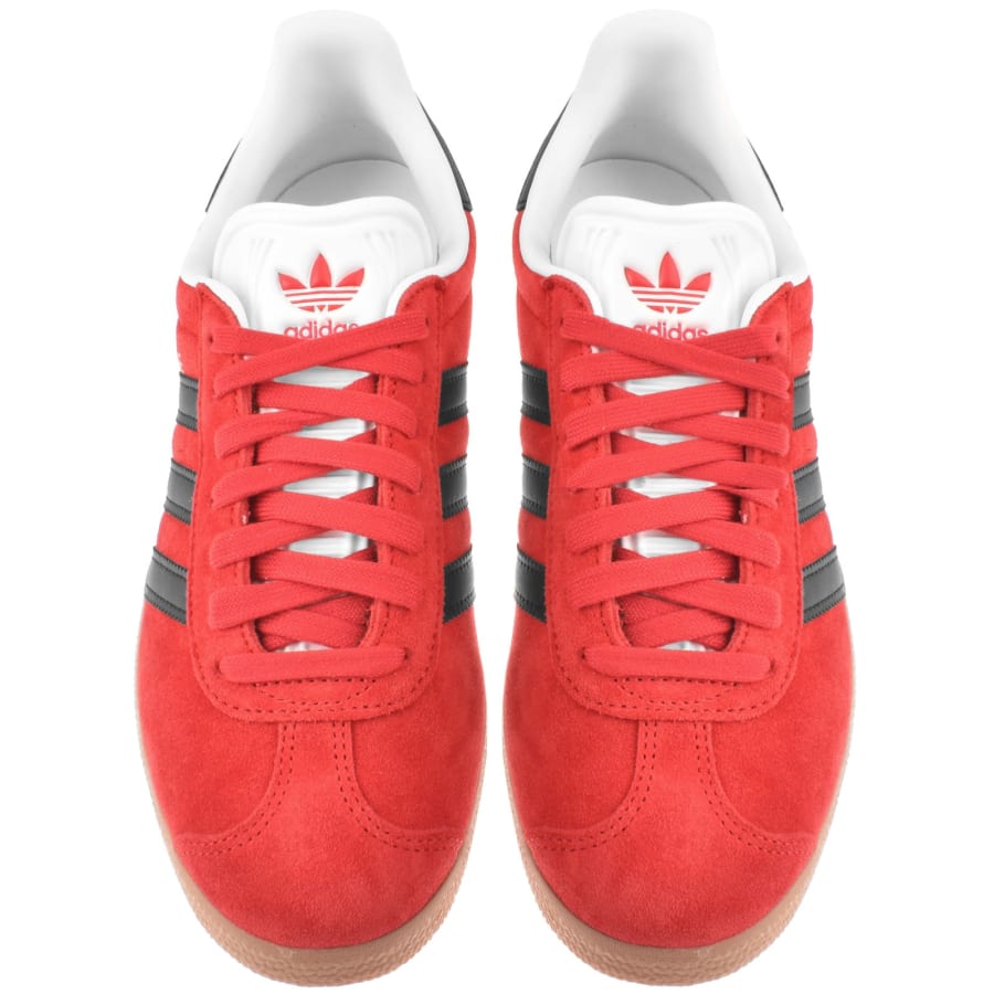 Image number 3 for adidas Originals Gazelle Trainers Red