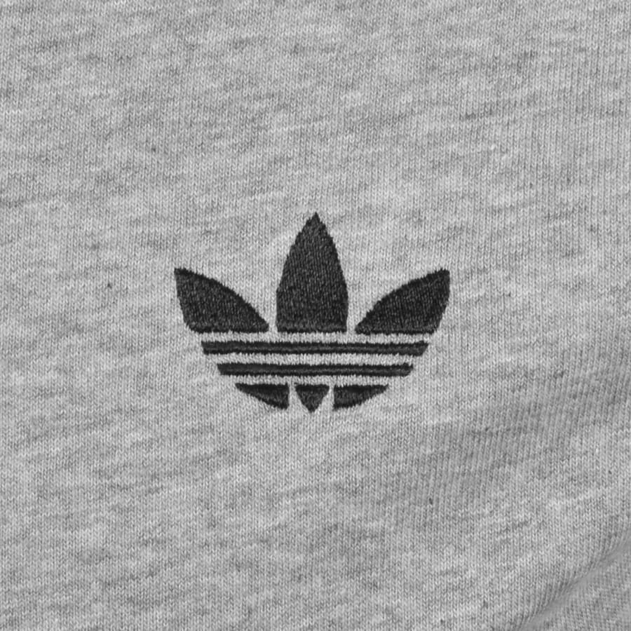 Image number 3 for adidas Three Stripes T Shirt Grey