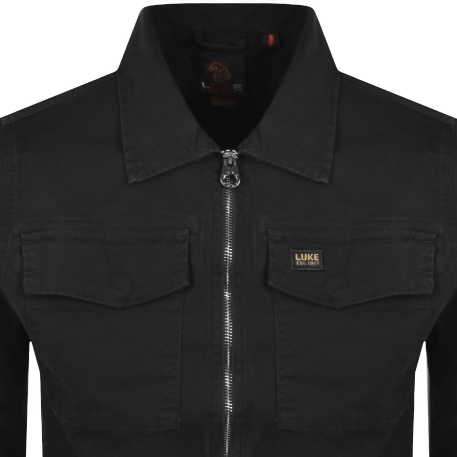 Image number 2 for Luke 1977 Conrith Overshirt Black