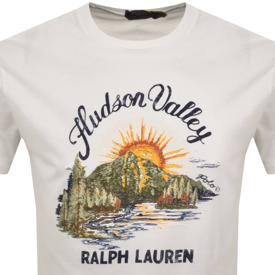 Image number 2 for Ralph Lauren Graphic T Shirt White