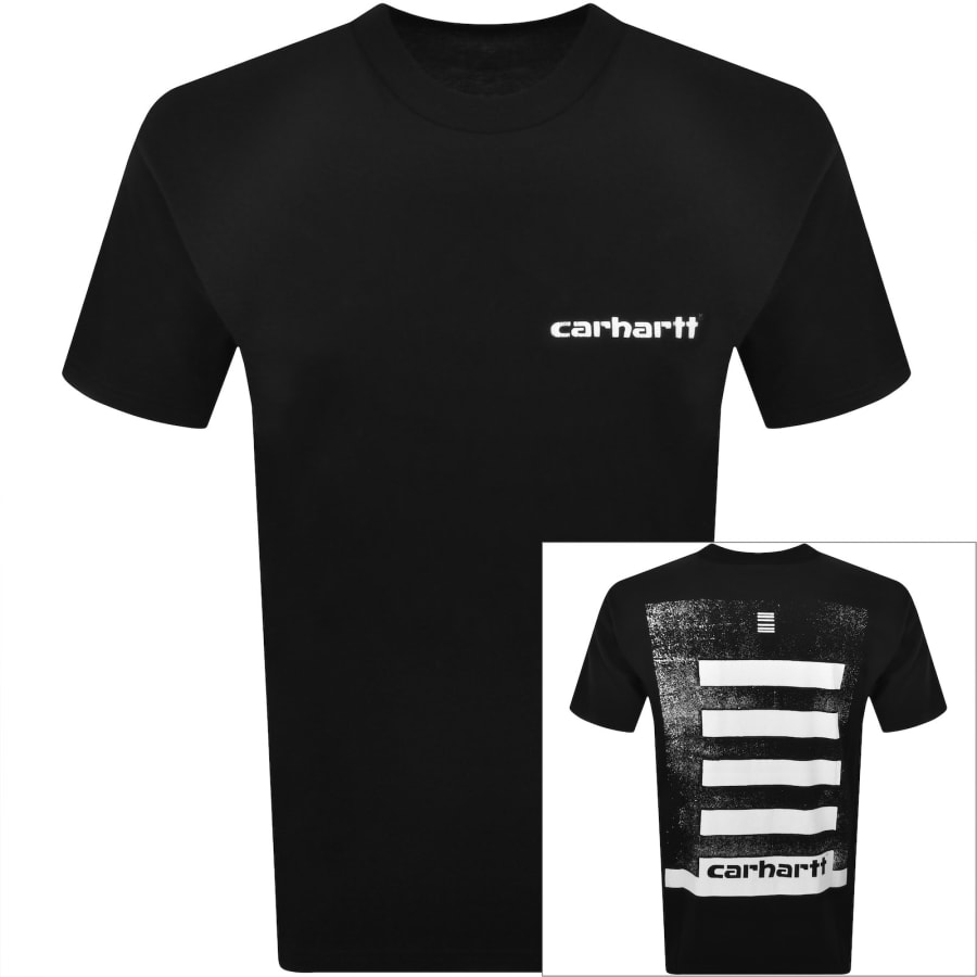 Image number 1 for Carhartt WIP Archive Lines T Shirt Black