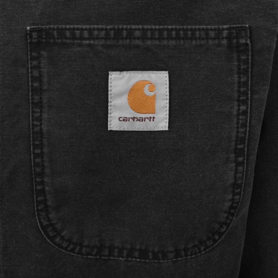 Image number 3 for Carhartt WIP Mitch Shirt Jacket Washed Black