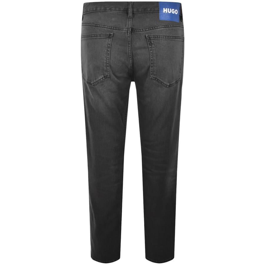 Image number 3 for HUGO Blue Slim Fit Ash Jeans Dark Grey