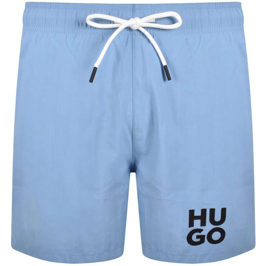 Image number 1 for HUGO Paolo Swim Shorts Blue