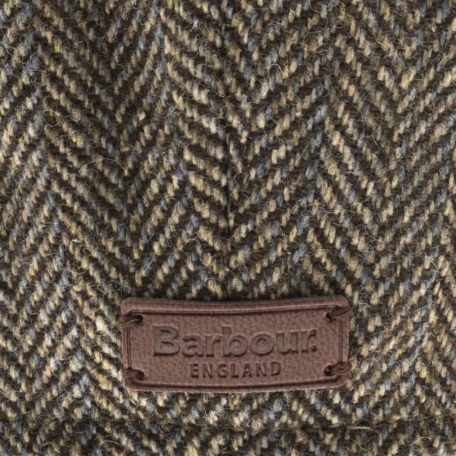 Image number 4 for Barbour Fyne Tweed Bakerboy Hat Brown
