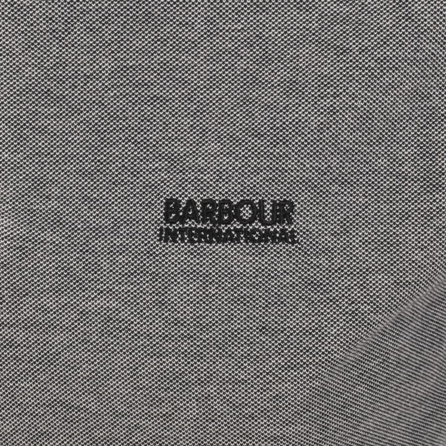 Image number 3 for Barbour International Morley Oxford Polo Black