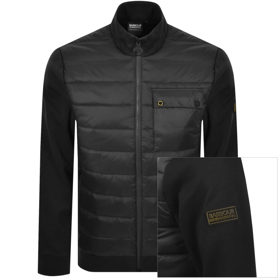 Image number 1 for Barbour International Heysham Sweatshirt Black