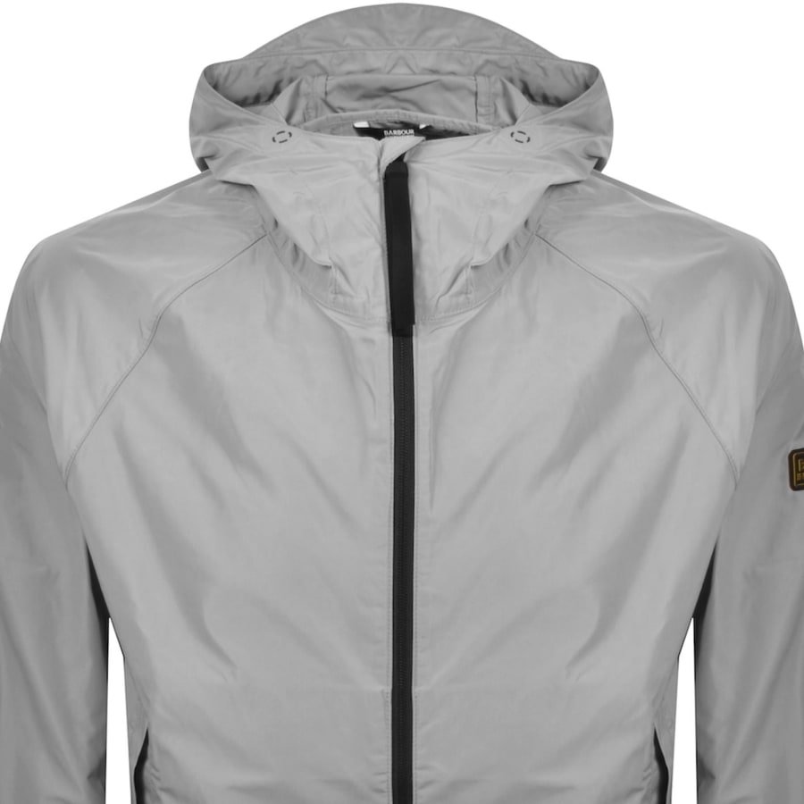 Image number 3 for Barbour International Porter Jacket Grey