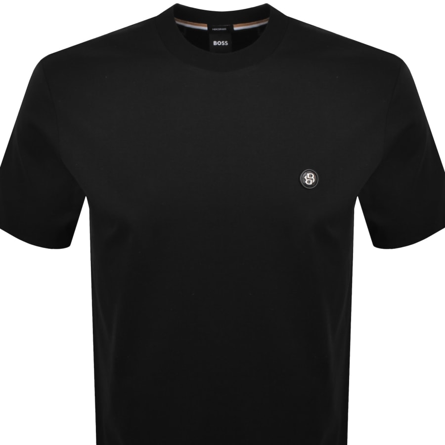 Image number 2 for BOSS C Taut 01 Mercerised T Shirt Black