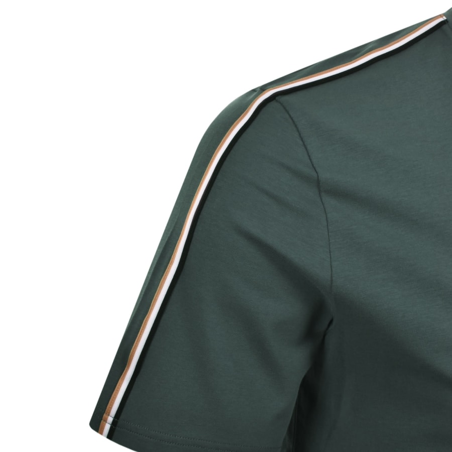 Image number 5 for BOSS Unique T Shirt Dark Green