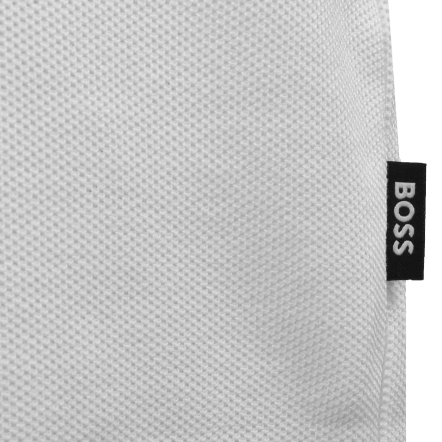 Image number 3 for BOSS Zip Placket Polo T Shirt White