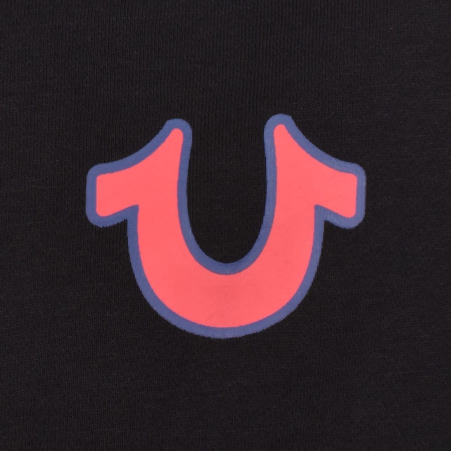 Image number 3 for True Religion Arch Logo Zip Hoodie Black