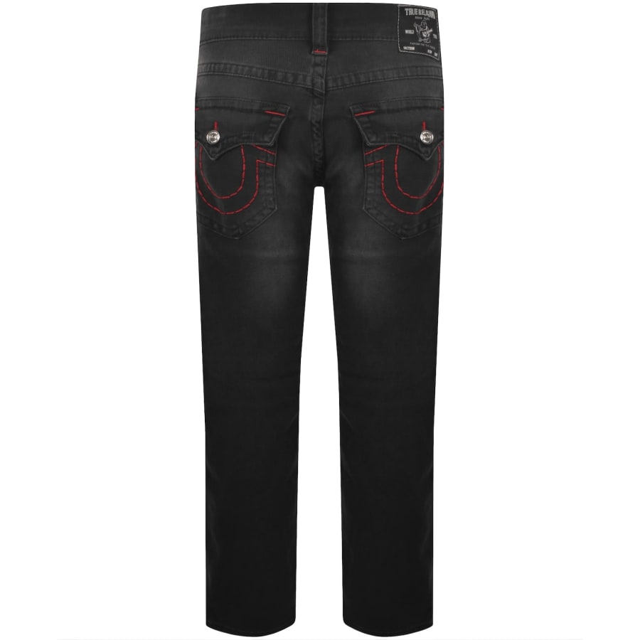 Image number 3 for True Religion Ricky Flap Jeans Black