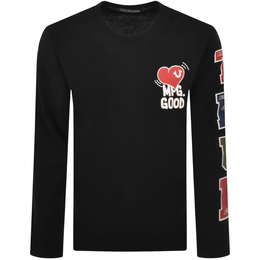 Image number 1 for True Religion Love MFG Good T Shirt Black