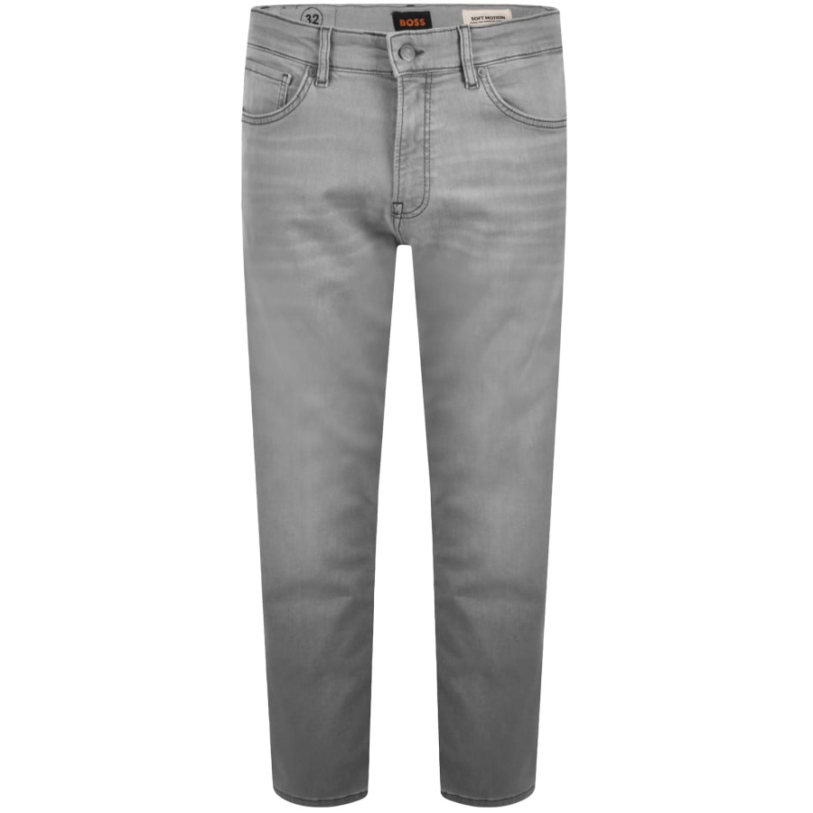Image number 2 for BOSS Re Maine Regular Fit Jeans Light Grey
