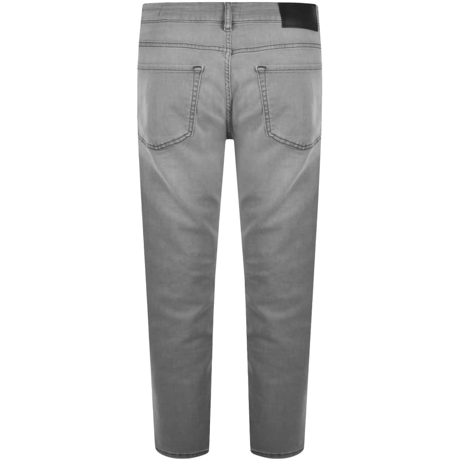 Image number 3 for BOSS Re Maine Regular Fit Jeans Light Grey