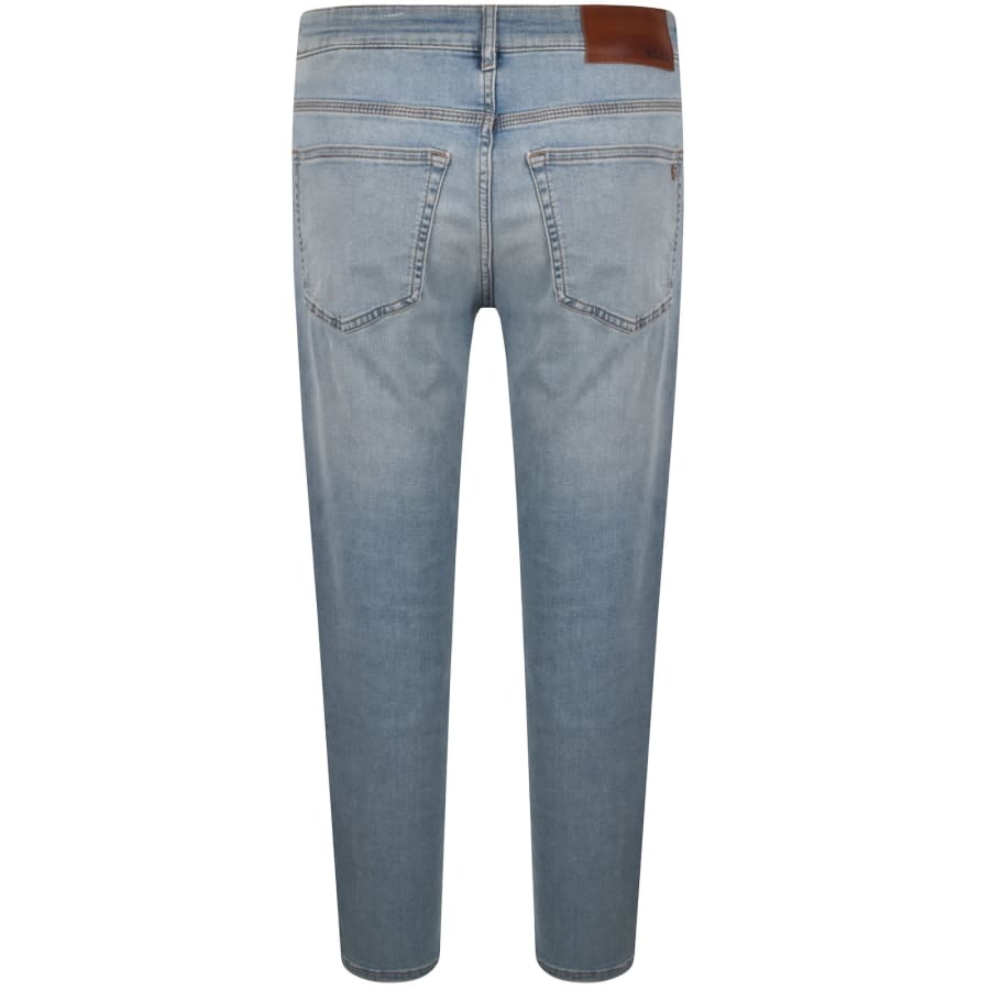 Image number 3 for BOSS Onyx Slim Tapered Fit Jeans Blue