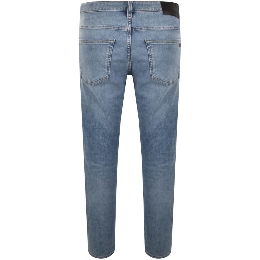 Image number 3 for BOSS Delaware Slim Fit Jeans Blue