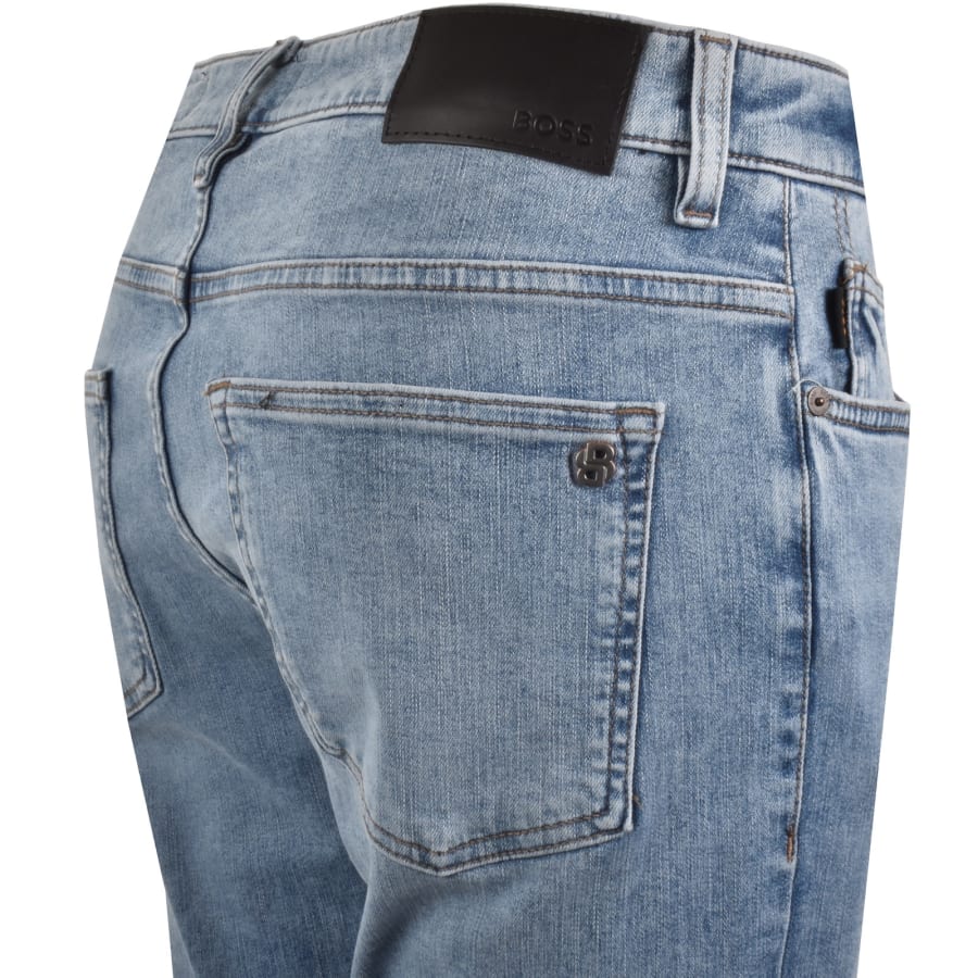 Image number 4 for BOSS Delaware Slim Fit Jeans Blue
