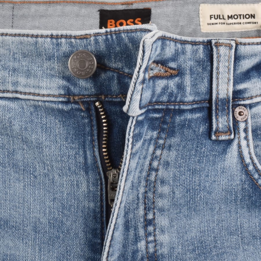 Image number 5 for BOSS Delaware Slim Fit Jeans Blue