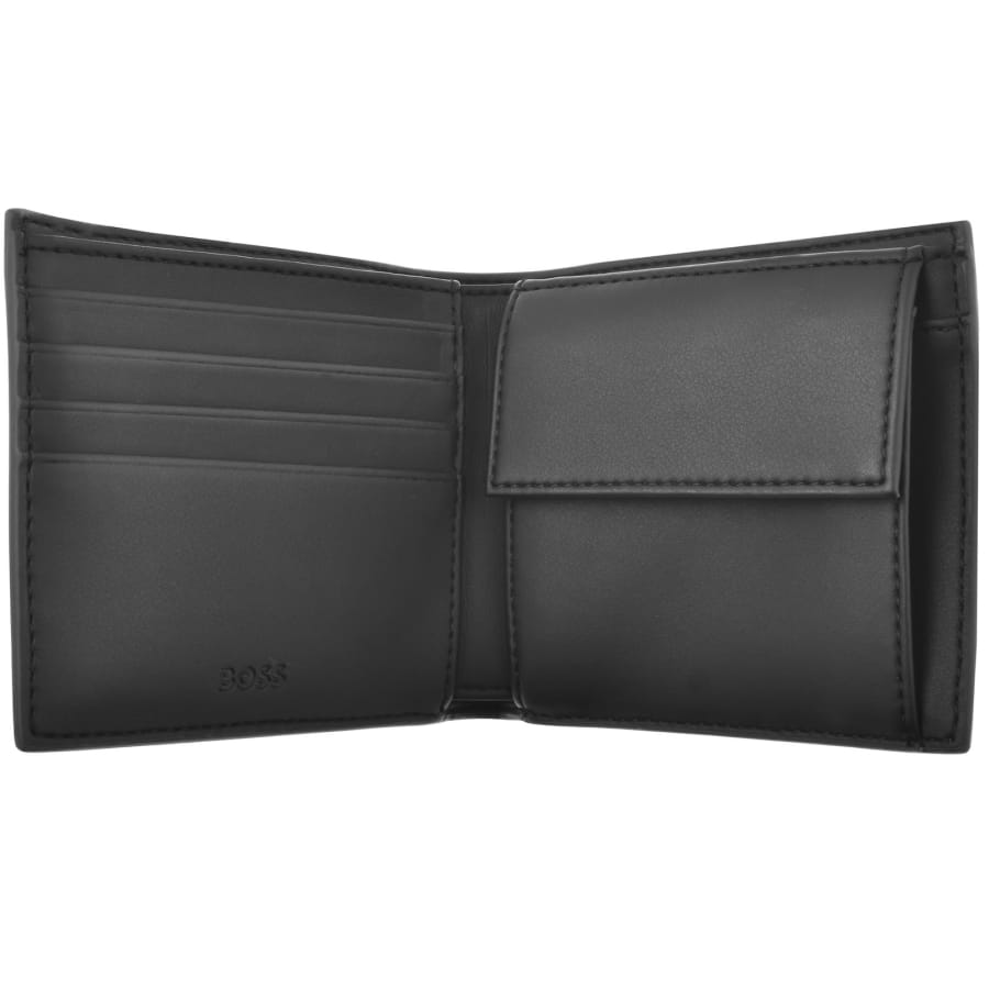 Image number 4 for BOSS Ray Coin Wallet Black