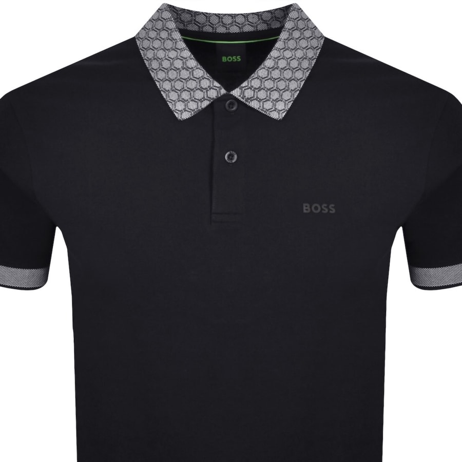 Image number 2 for BOSS Paddy Polo T Shirt Dark Blue