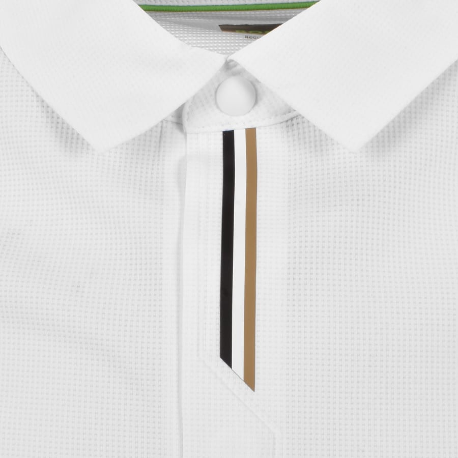 Image number 4 for BOSS Paddy Tech Polo T Shirt White