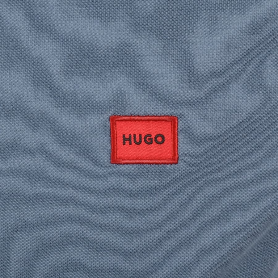 Image number 3 for HUGO Deresino 232 Polo T Shirt Blue