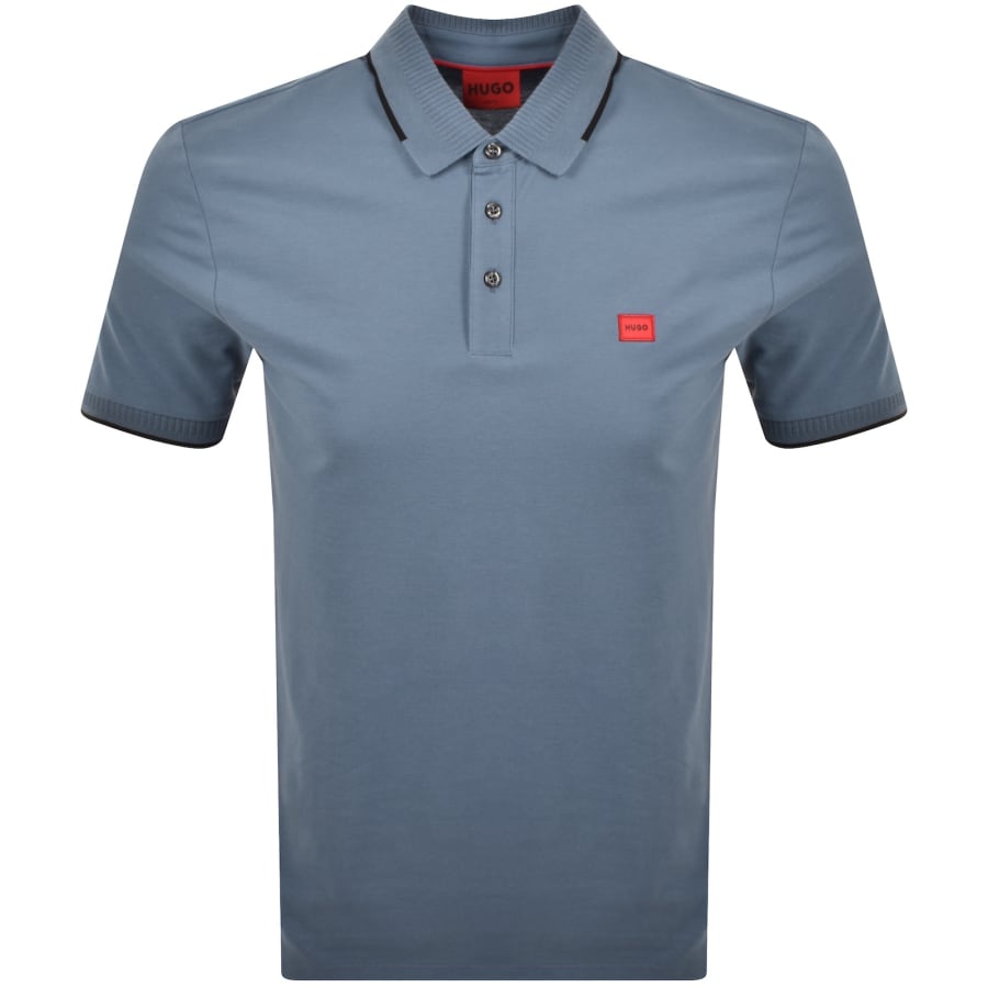Image number 1 for HUGO Deresino 232 Polo T Shirt Blue