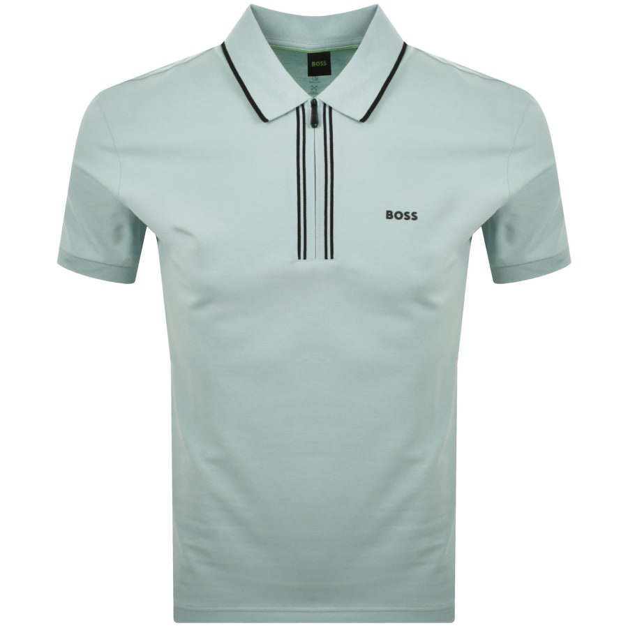 Image number 1 for BOSS Slim Fit Philix Polo T Shirt Blue