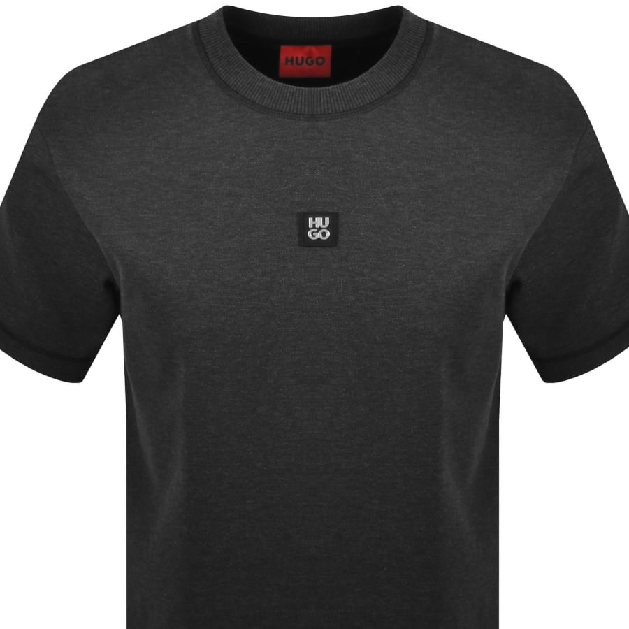 Image number 2 for HUGO Dilanso T Shirt Medium Grey