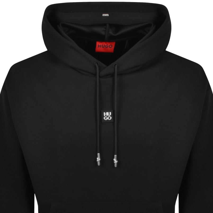 Image number 2 for HUGO Dineo Hoodie Black