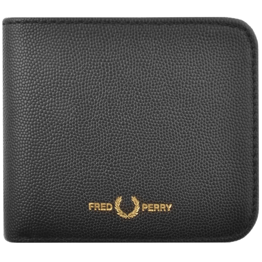 Image number 1 for Fred Perry Scotchgrain Wallet Black