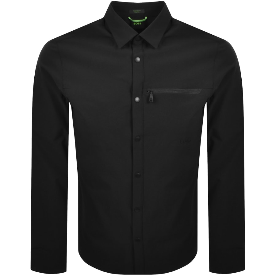 Image number 1 for BOSS Clash Over Shirt Black