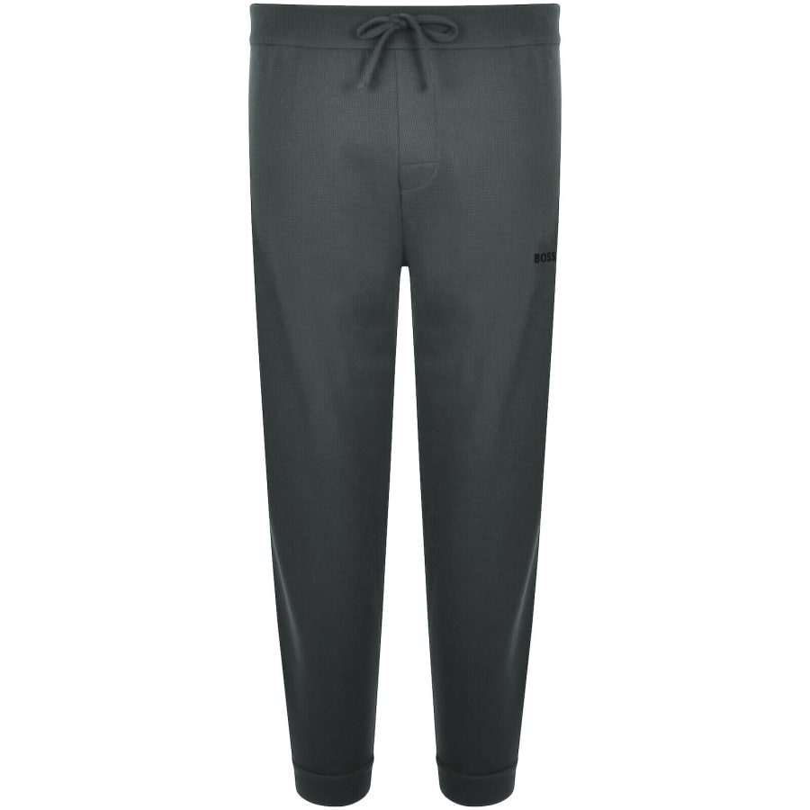 Image number 3 for BOSS Waffle Long Set Khaki Green