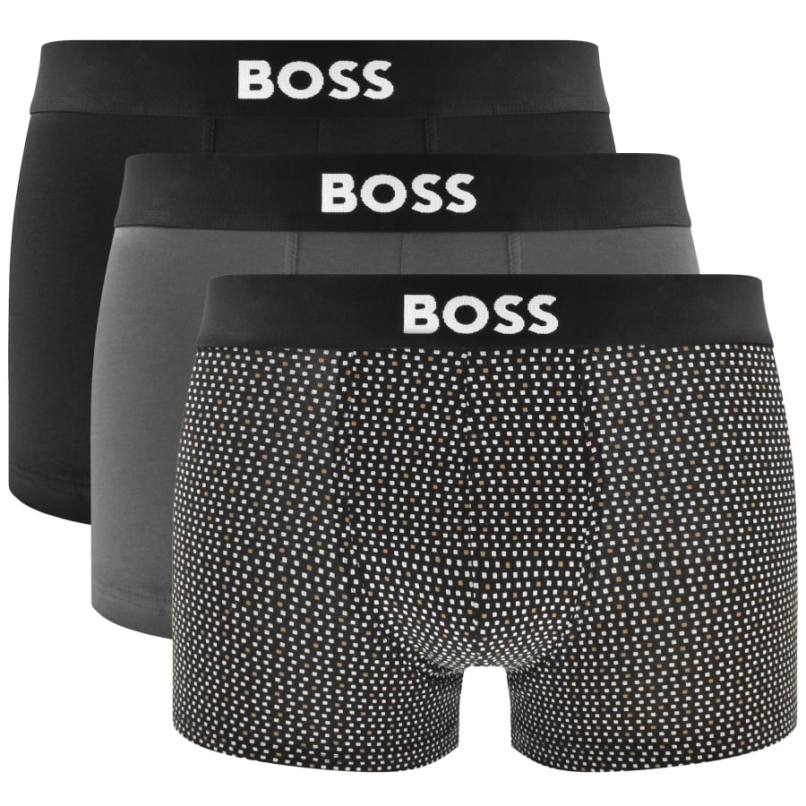 Image number 1 for BOSS ONE Underwear 3 Pack Trunks