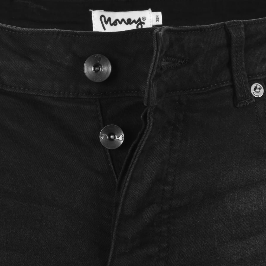 Image number 5 for Money Ape Embossed Slim Fit Jeans Black