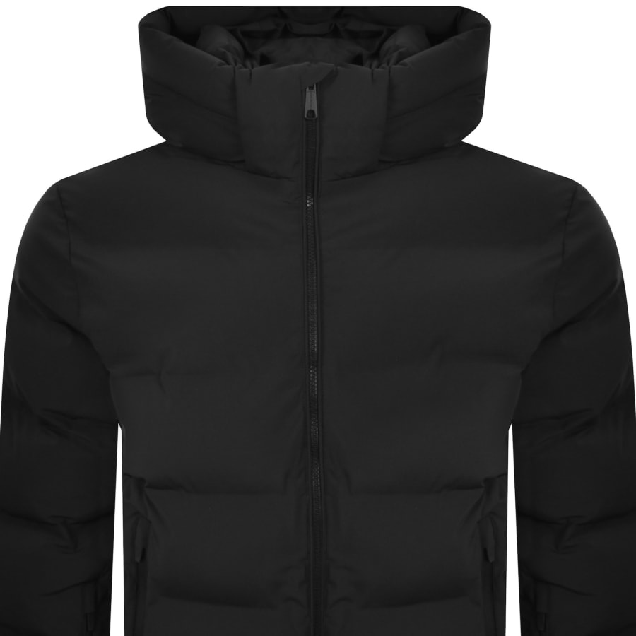 Image number 3 for Sandbanks Puffer Jacket Black