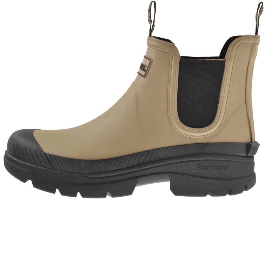 Image number 1 for Barbour Nimbus Short Wellington Boots Brown