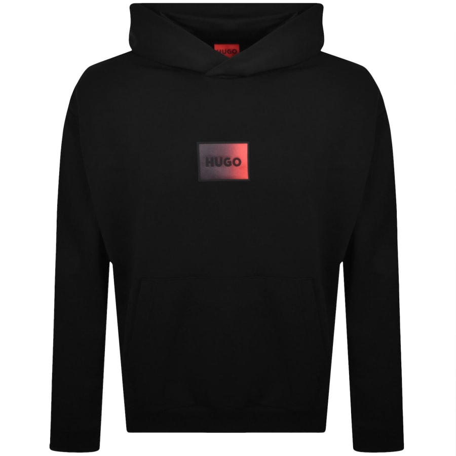 Image number 1 for HUGO Danohood Hoodie Black