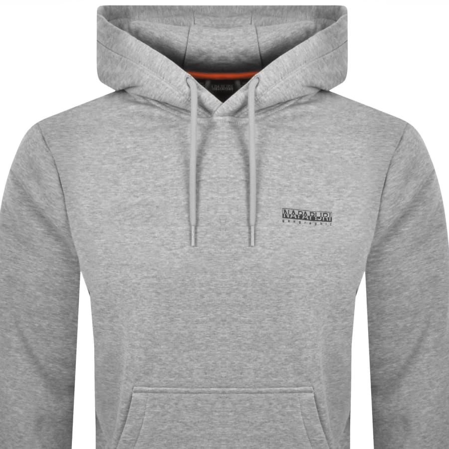 Image number 3 for Napapijri B Guide Hoodie Grey