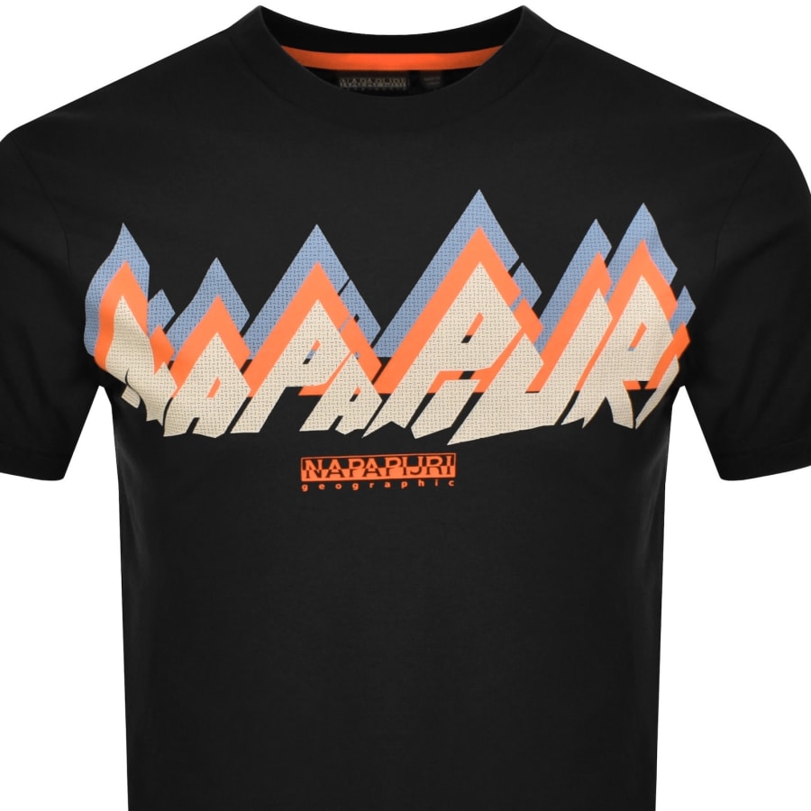 Image number 2 for Napapijri S-Fiemme T Shirt Black