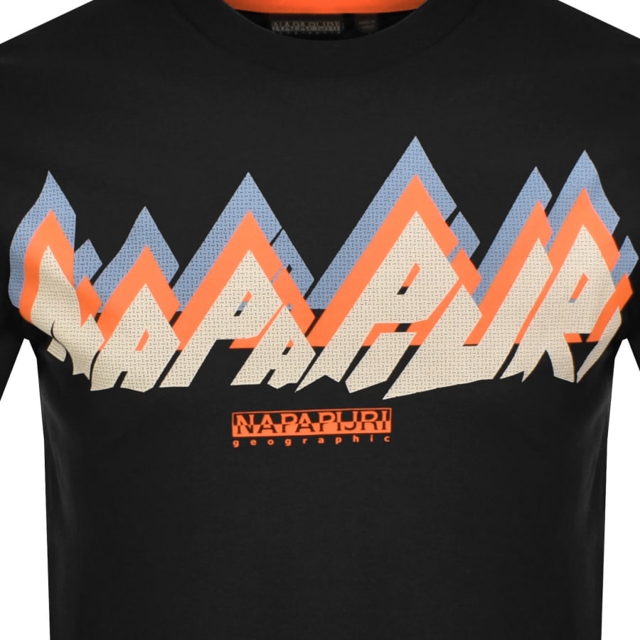 Image number 3 for Napapijri S-Fiemme T Shirt Black
